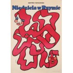 proj. Waldemar ŚWIERZY (1931-2013), Sunday in Rome, Warsaw Operetta, 1967