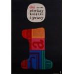 proj. Jan MŁODOŻENIEC (1929-2000), Days of Book and Press Education, 1967