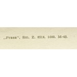 proj. Eryk LIPIÑSKI (1908-1991), Emil and the Detectives, "Syrena" Theater, 1966