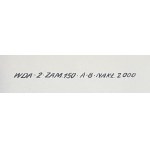 proj. Henryk TOMASZEWSKI (1914-2005), Witkacy, 1972