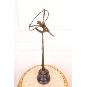 Large bronze figure of Dancer