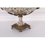 VZOR S UŠIMA porcelán s bronzovou WAZOU