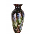 Murano style glass vase