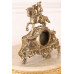 Clock case made of brass