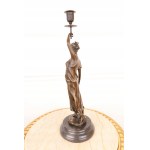 Portacandele in bronzo
