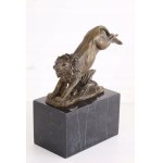 Bronze sculpture - Left