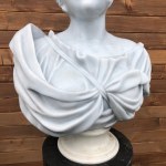 Marble bust