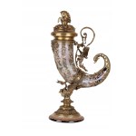 Bronze-wrapped horn of plenty
