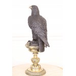 Bronze sculpture - Falcon
