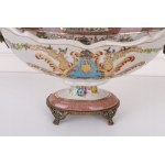 Porcelain bronze platter