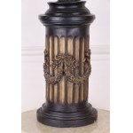 Candle holder with woman motif