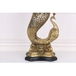 Porcelain and bronze vase