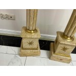 Marble column posts