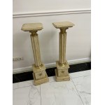Marble column posts