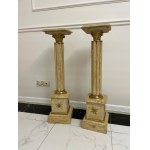 Marble column posts