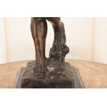 Bronze sculpture figure