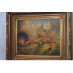 Image of a naval battle