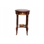 Baroque flowerbed Porcelain Marble Brass