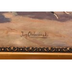 Jan Chelminski copy of painting Aristocracy on Horses