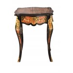 Palace table of wood and bronze