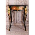 Palace table of wood and bronze