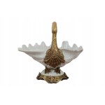 Porcelain bronze platter