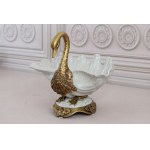 Porcelain bronze platter