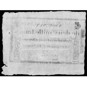 Assignat de 2000 francs - Domaines nationaux 18 Nivôse an 3.