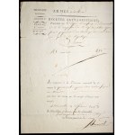 MANDATES &amp; OBLIGATIONS - Miscellaneous documents (7) 1799-1831.