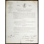 MANDATES &amp; OBLIGATIONS - Miscellaneous documents (7) 1799-1831.