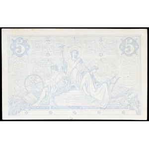 5 francs type noir April 10, 1873.