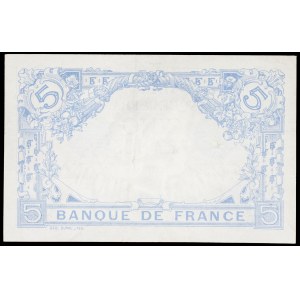 5 frankov typu bleu 3. apríla 1914.
