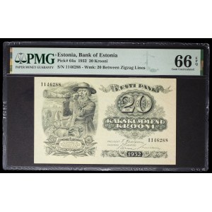 20 krooni type “berger” 1932.