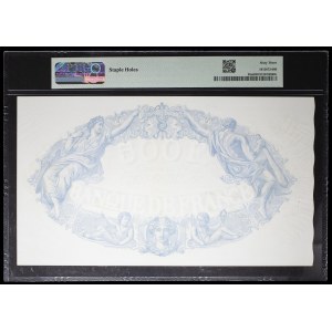 500 francs type “bleu et rose” modifié 5 août 1937.