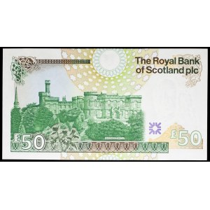 Écosse, 50 pounds type “Lord Ilay” modifié - Royal Bank of Scotland 14 septembre 2005.