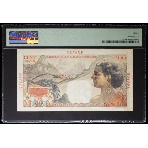 100 francs type La Bourdonnais - Caisse centrale de la France d'outre-mer ND (1946).