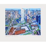 Edward Dwurnik (1943 - 2018), Warsaw of the Future, 2013