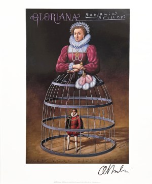 Rafał Olbiński (ur. 1943), Gloriana (sygn. przez autora)