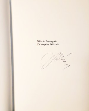 Józef Wilkoń (ur. 1930), Album „Zwierzyniec Wilkonia” (Wilkoń’s Menagerie”) (sygn. przez autora), 1996