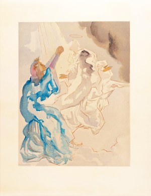 Salvador Dalí (1904 - 1989), z serii Dante, Boska komedia, Raj, 1963