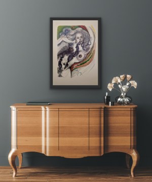 Salvador DALI (1904-1989), Oysters and Nude z cyklu PAMIĘTNIKI CASANOVY, 1980