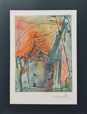 Salvador DALI (1904-1989), Koń Zagłady z cyklu Dalinian Horses,1983