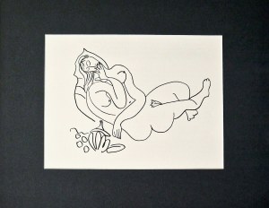 Pablo Picasso (1881-1973), z cyklu „Le Déjeuner sur l’herbe” (Obiady na trawie), Wariacje na temat „Śniadanie na trawie” E. Maneta, 1962