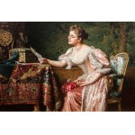 Wladyslaw Czachórski (1850 Lublin -1911 Munich), Invitation, 1897.