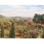Jozef Pankiewicz (1866 Lublin - 1940 Marseille), Landscape from La Ciotat