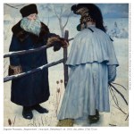 Zbigniew Pronaszko (1885 Debrecen - 1958 Krakow), Knight of the North, ca. 1910