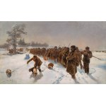 Julian Fałat (1853 Tuligłowy - 1929 Bystra), Przed polowaniem