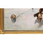 Julian Fałat (1853 Tuligłowy - 1929 Bystra), Before the hunt