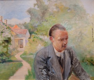 Jacek Malczewski (1854 Radom - 1929 Kraków), Portret syna Rafała, 1925 r.
