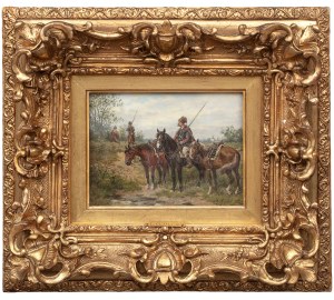 Ludwik Gędłek (1847 Kraków - 1904 Wiedeń), Patrol